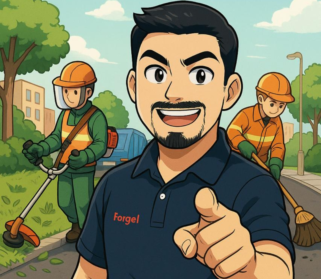 Limpeza de áreas verdes